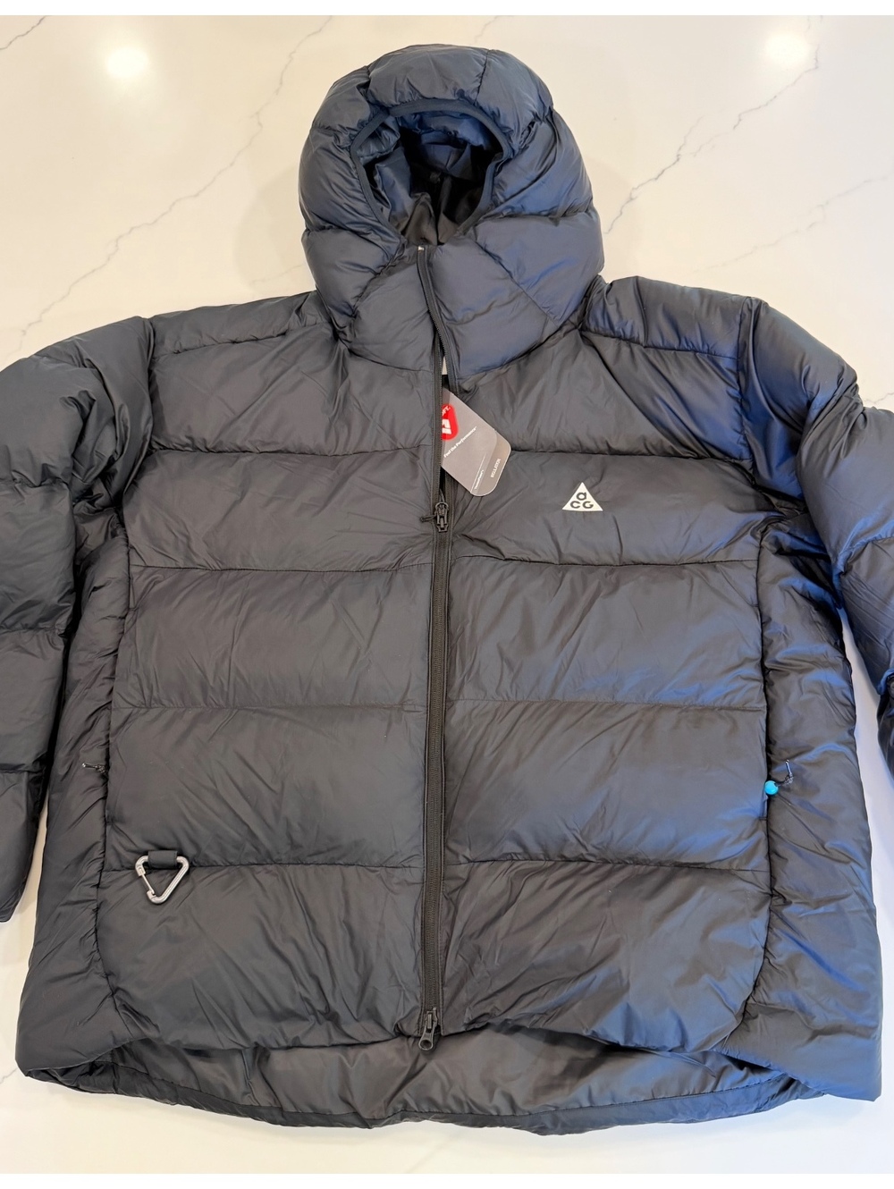 NEW $350 Nike ACG Therma-Fit ADV Primaloft Black Puffer Jacket Lunar Lake Sz XL